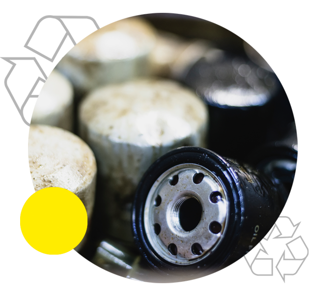 spent absorbent collection